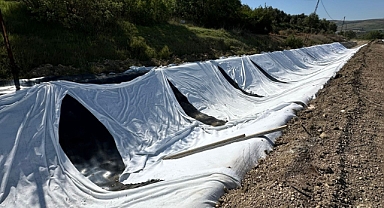 Umurbey sulamasında çalışmalar hızla sürüyor