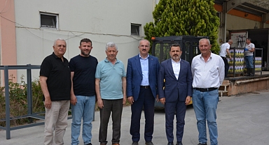 Vali Toraman’dan Mezre Süt ve Süt Ürünleri Fabrikası’na Ziyaret