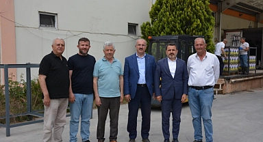 Vali Toraman’dan Mezre Süt ve Süt Ürünleri Fabrikası’na Ziyaret