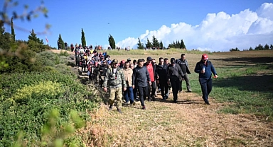 Zığındere Harp Yolu’nda Şehitlere Saygı Yürüyüşü gerçekleştirildi