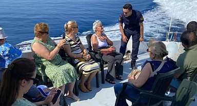 Ayvacık Sahil Güvenlik Komutanlığı’ndan Huzurevi sakinlerine anlamlı etkinlik