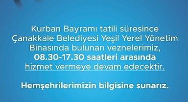 Bayramda vezneler hizmet verecek