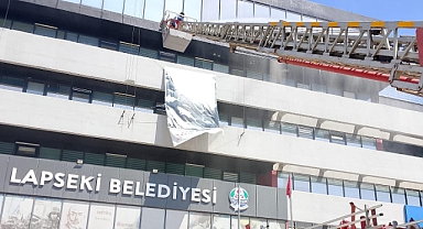 Belediye hizmet binalarında temizlik çalışması gerçeleşti