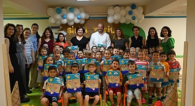 Biga'da öğrencilerin karne heyecanı