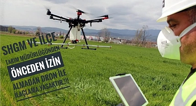 Biga Ziraat Odası’ndan dronla ilaçlama uyarısı: İzinsiz ilaçlama yasak!