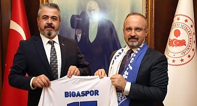 Bigaspor’dan İçişleri Bakan Yardımcısı Bülent Turan’a Teşekkür