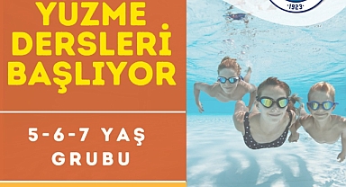 Bozcaada Belediyesi’nden 5-7 yaş arası çocuklara ücretsiz yüzme kursu