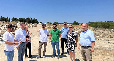 ÇAKAB Yetkilileri Bozcaada’da incelemelerde bulundu