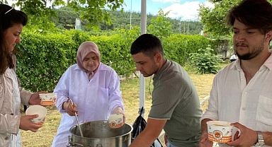 Çan Belediyesi'nden öğrencilere çorba ikramı