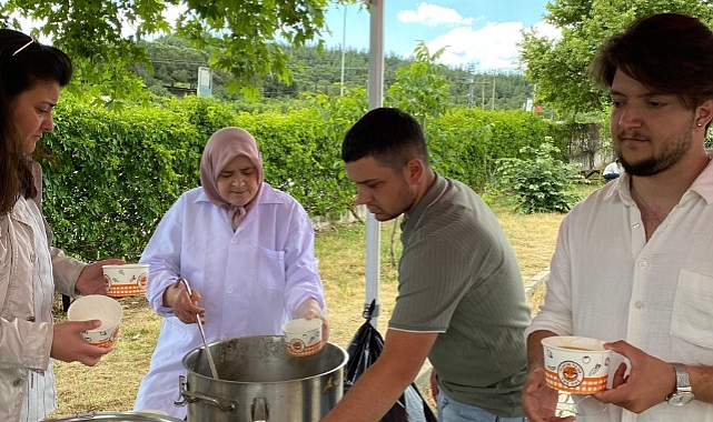 Çan Belediyesi'nden öğrencilere çorba ikramı