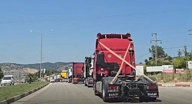 Çan'da tır konvoylu düğün!