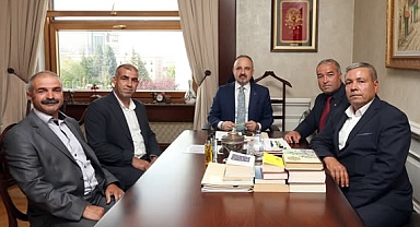 Can Erenler Derneği’nden Bülent Turan'a ziyaret