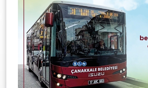 Çanakkale Belediyesi’nden Bayramda Ücretsiz Ulaşım
