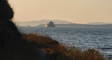 Çanakkale Boğazı'nda gemi arızası
