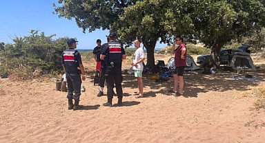 Çanakkale'de Orman Yangını Alarmı! Jandarma Denetimleri Havadan ve Karadan Sürüyor