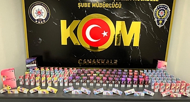 Çanakkale'de şok kaçakçılık operasyonu! Tonlarca kaçak ürün ele geçirildi