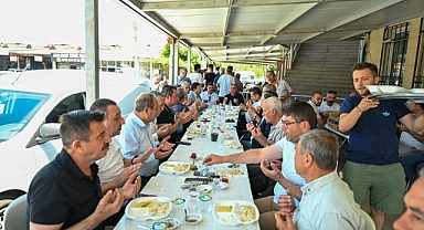 Çanakkale’de vefat eden marangoz esnafı için mevlüt düzenlendi