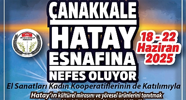 Çanakkale, Hatay’a nefes oluyor