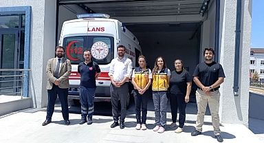 Çanakkale İl Sağlık Müdürü Dr. Gökhan Baştürk’ten yeni Acil Sağlık İstasyonuna ziyaret