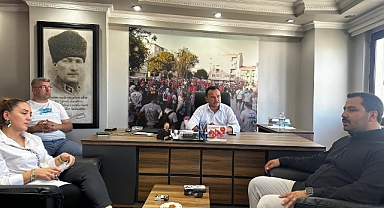 Çanakkale Kent Konseyi’nden DİSK’e ziyaret