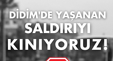 ÇARO’dan Didim’deki tur otobüsü saldırısına tepki