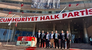 CHP Çanakkale Örgütü’nden Genel Merkez’e dayanışma ziyareti