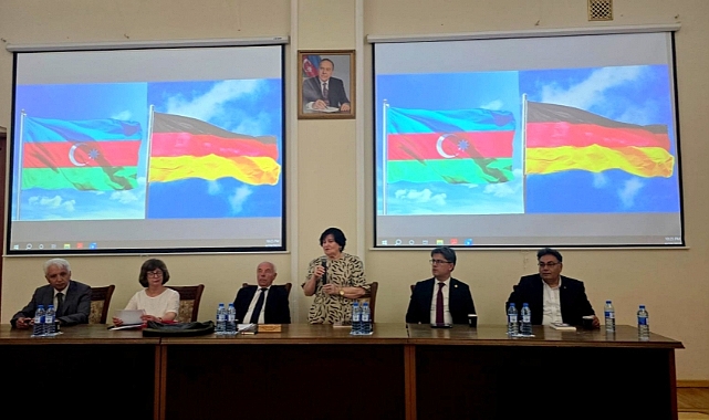 ÇOMÜ Rektörü Prof. Dr. R. Cüneyt Erenoğlu, Bakü’de Türk-Alman Dostluk Haftası Uluslararası Konferansına Katıldı