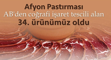 ÇTB'den Afyon Pastırması açıklaması