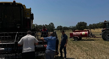 Ezine İlçe Tarım Müdürlüğü: Yangınlara karşı teyakkuz halindeyiz!