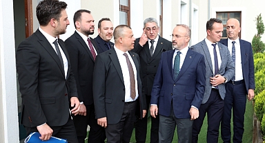 Gelibolu Ticaret Odası Heyeti, Bakan Yardımcısı Bülent Turan’ı ziyaret etti