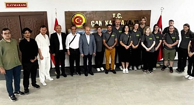 Gençlik Köprüsü Projesi Kapsamında Çan Kaymakamı’na Ziyaret