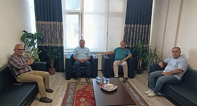İl Başkanı Göktürk, misafirlerini ağırladı