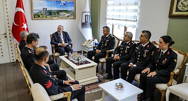 Jandarma Teşkilatı 186 Yaşında: İl Jandarma Komutanı'ndan Vali Toraman’a Ziyaret