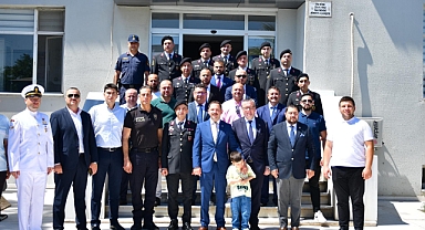 Kaymakam Ercan Kayabaşı’ndan Emniyet ve Jandarma Teşkilatına Bayram Ziyareti