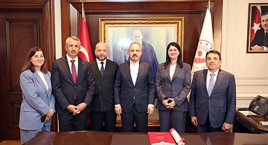 Kırkpınar Güreş Ağası Ufuk Özünlü'den Turan’a ziyaret