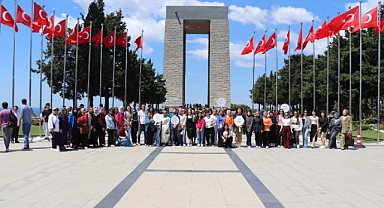 “Kuruluştan Çanakkale’ye Tarih ve Medeniyet Gezisi” ile gençler tarihle buluştu