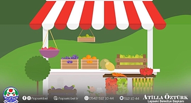 Lapseki’de Arefe Pazarı