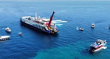 Saros Körfezi’nde Tarihi Bir Batış: 45 tonluk tank denizle buluştu