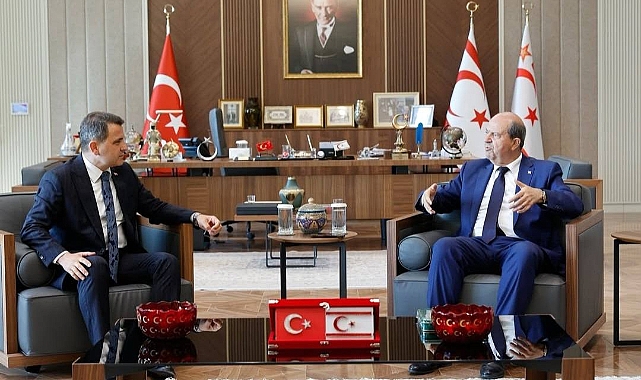 Tarihi Alan Başkanı Kaşdemir’den KKTC Cumhurbaşkanı Ersin Tatar’a ziyaret