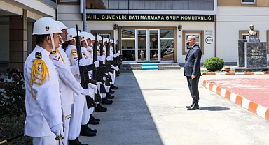 Vali Toraman’dan Sahil Güvenlik’e kuruluş yıl dönümü ziyareti