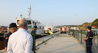 Vali Toraman, Kumkale Balıkçı Barınağı’ndaki Sağlık Botu Kazasını Yerinde İnceledi
