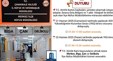 YKS sınav günlerinde nüfus müdürlükleri açık olacak