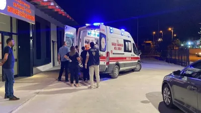 Orman yangını ile mücadele edenlerin yakınları Aile Sağlık Merkezi önünde toplandı