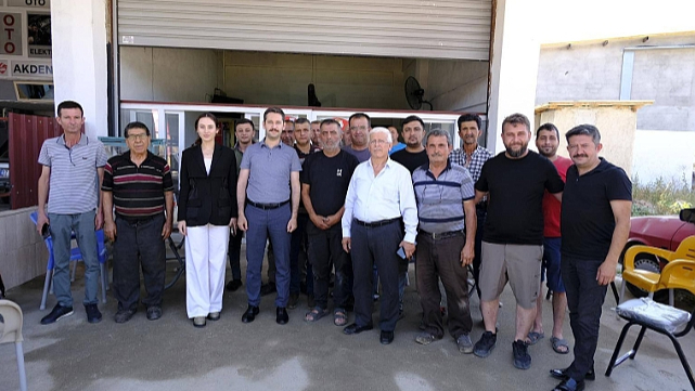Yenice Kaymakamı Mehmet Can İrdelp’ten Kalkım’a ziyaret