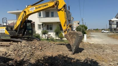 Dalyan Mahallesi'nde çevre düzenleme çalışmaları başladı