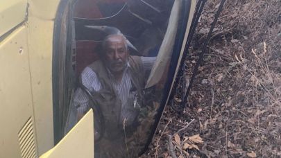 Çanakkale Ayvacık'ta Kaza: Takla Atan Araçta Sürücü Sıkıştı!