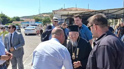 Patrik I. Bartholomeos Bozcaada’ya geldi