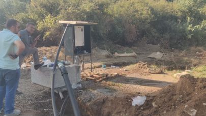 Yenice’de yeni içme suyu kaynakları şebekeye bağlandı