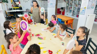 Kepez Belediyesi Halk Çocuk Kültür Evi’nde yaz atölyeleri devam ediyor