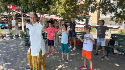 Çocuklar  Tai Chi ve Qi Gong ile tanıştı